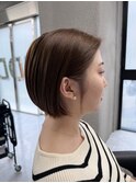 耳かけショートボブ【中野美容室/新中野/東中野】