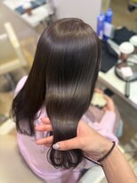 ユーフォリア 新宿店(Euphoria)&nbsp;透明感アッシュグレージュ/韓国くびれ巻き