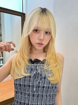 ロンドアベニール 北千住(Lond avenir) 韓国顔周り/ハイレイヤーカット/ミディアムレイヤーカット北千住