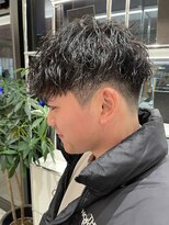 ステアケース 武蔵小杉店(stair:case) 360°どこから見てもかっこいい波巻きパーマ/武蔵小杉