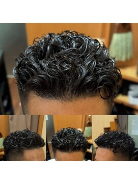 ビヨンドザバーバー 品川 青物横丁(BEYOND THE BARBER) 極道パーマ