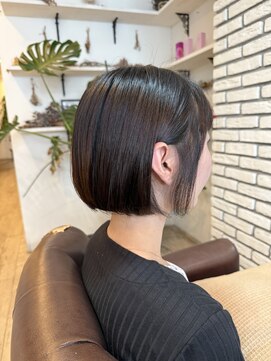 クッキー ヘアーアンドメイク(COOKIE Hair&Make) 【COOKIE】艶丸みボブ
