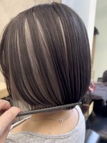 ソロ(soLo)&nbsp;丸みボブ×アンブレラカラー