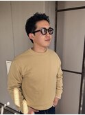 メンズショートヘア　無造作ヘア　スパイキーショート