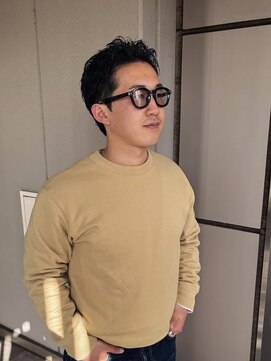 マウ(mau) メンズショートヘア　無造作ヘア　スパイキーショート