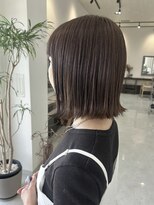 エミュ(emu.)&nbsp;夏にも大人気◎結べるボブ×ヘーゼルベージュ