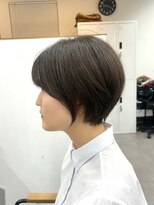 ファーストステップ 表参道(FIRST STEP)&nbsp;20代30代ミニボブ切りっぱなしボブ前髪あり小顔外はねボブ韓国風
