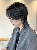 モードウルフ/フェザーウルフ/ウルフカット/メンズカット/千葉駅