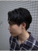 ニュアンスラフカールセンターパート/渋谷