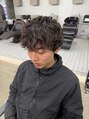 ローウェ オム 立川(LOUWE HOMME) マッシュカット/シャドウパーマ