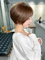 サンバレー(SUNVALLEY)&nbsp;ショートヘア　ベージュカラー