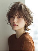 ハーツ 青山表参道店(Heart's) 白髪ぼかし脱白髪染め似合わせショートボブ40代50代60代