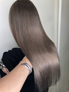 ルッソ(Lusso) アッシュブラウン×ロング
