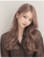 アミリー ひたち野うしく店(Amily)&nbsp;ハイライトバレイヤージュダブルカラーケアブリーチ20代30代