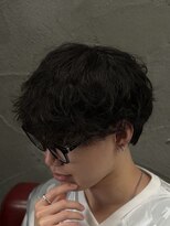 ラッド バイ ディーアンドティー(LAD by D&T)&nbsp;緩めシャドウパーマ/メンズパーマ/メンズカット/広島メンズ
