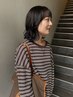 【平日限定】カット+透明感カラー￥9900
