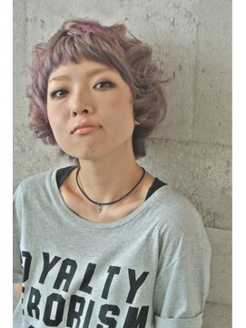 ジェリカ(Jlica) 個性!!!!!!パープルヘア!!!!!!