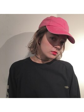 ピープル(people) CAP × MILKTEA COLOR