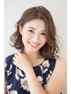 ヘアー メイク シバタ(hair make shibata) ふんわりボブミディ