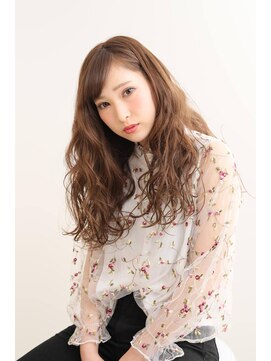 エスアンドエフ美容室 松富店(S&F) ゆるふわ波ウェーブロング