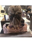 簡単ハーフアップ☆