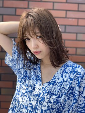 ブラウヘアアンドケア(care) 外ハネボブ&シースルーボブ