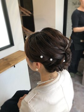 マチュレ 池袋(Mature) 『ヘアセット専門店Mature』ボブの長さでアップスタイル