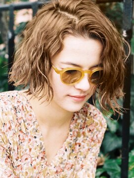 メロウ(MELLOW) パーマ/ボブ/切りっぱなし/グレージュ【表参道/原宿/明治神宮前