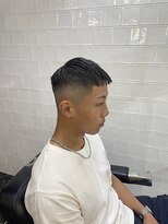 メリケンバーバーショップ フクオカ(MERICAN BARBERSHOP FUK)&nbsp;クロップスタイルS2