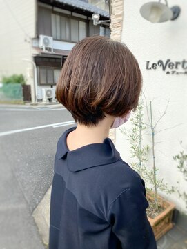 ルヴェール(Le Vert) 大人可愛い 柔らか丸みショート