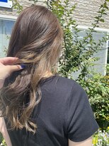 東京ヘアーサロン インナーカラー×ベージュカラー/20代/30代/40代/50代/北本/桶川