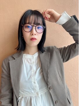 クオン 今泉(quon) 【MASAKI】Black×プツっとバング -天神 薬院 今泉-