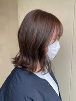 カシェ リタ ヘアー(CACHE'&RITA HAIR)&nbsp;サイドバング◯グレージュボブ