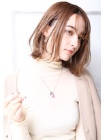 クラッチ トリートメント アンド ヘッドスパ 江坂(CLUTCH)&nbsp;大人可愛い小顔美髪ペールベージュくびれレイヤー A2