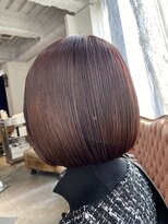 レガーレ(Legare)&nbsp;韓国風チェリーレッド×ぱつっとボブ