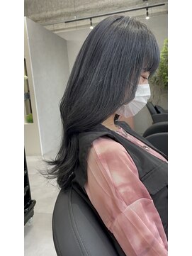 ジエクトカナウ 大阪梅田店(The Ect canow) 透明感アッシュグレー◎韓国風/ブルーグレージュ/顔周り