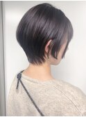 【morio原宿】くびれショート 前髪あり 耳かけ