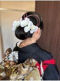 はたちの集いヘアセット