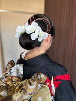 エフプロモーションフローラ(FLORA) はたちの集いヘアセット