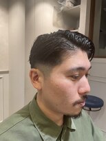 ［PaRtage］フェード×barberサイドパート