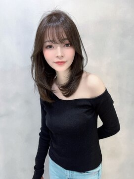 ロンド アンブル 四条烏丸(Lond ambre) 【五島巨幹】 魅力倍増カール/セミディ/シアーカラー/顔周り