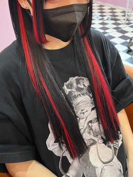 どぅ～す 梅田店 インナーカラー