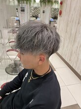 【オーダー＃６】男ウケ重視！硬派メンズスタイル/一度はやってみたいハイトーンスタイル