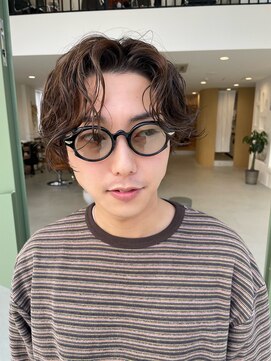 エマン(AIMANT) メンズ　ニュアンスパーマ