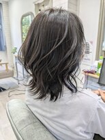 アウリイバイイルヘアー(Aulii by illu hair) ディープブルー×くびれヘアで艶髪に◇