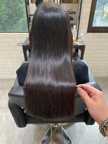 ジーナ 船橋(Zina)&nbsp;髪質改善＊ロングレイヤーグレーベージュ＊美髪【Zina船橋】