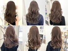 ベルバイグレイス(BELLE by grace)の雰囲気（大人可愛い/シークレットハイライト/ブリーチなしダブルカラー）
