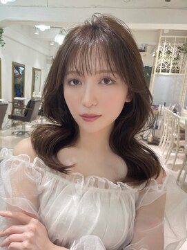 フォルテ 表参道店(FORTE) 【フォルテ千鶴】ウェーブパーマ/前髪/こなれミディ/表参道