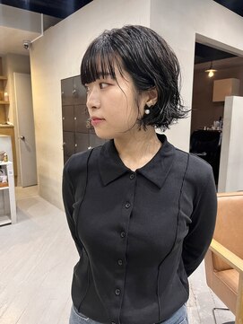 ヘアー アイス ルーチェ(HAIR ICI LUCE) ボブパーマパーマヘアミディアムパーマ 中西