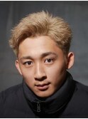 ハイトーンリバースアップバング